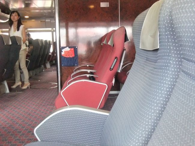 揺れもなく快適な１時間。<br /><br />乗り心地はコタイジェットの方がよかったかな。