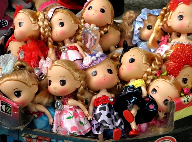 ホーチミン廟付近お土産店にて