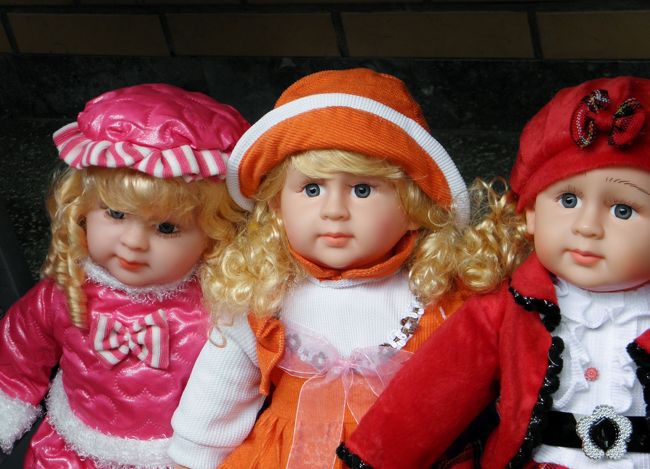 ホーチミン廟付近お土産店にて