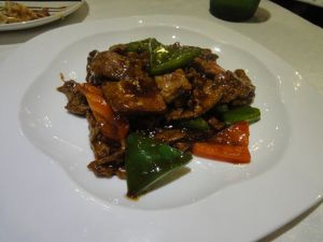 牛肉の炒め物だったかなぁ…