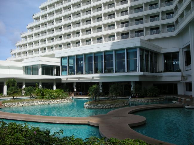 ホテル庭からの眺め