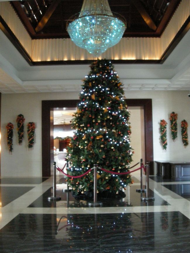 お正月過ぎてもクリスマスツリー。