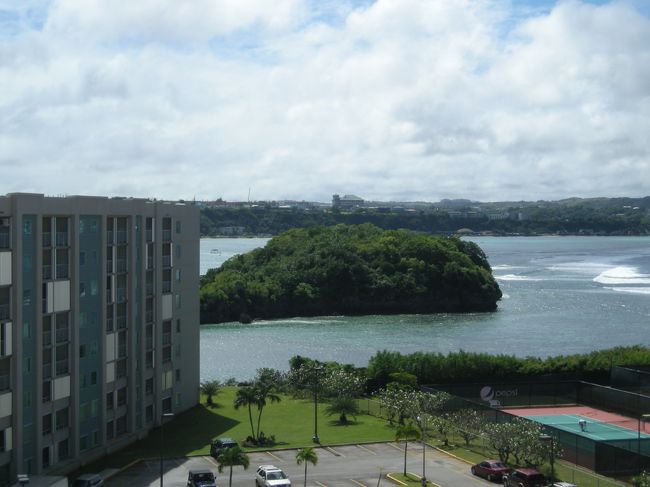 ジャグジーからひょっこりひょうたん島が見えた