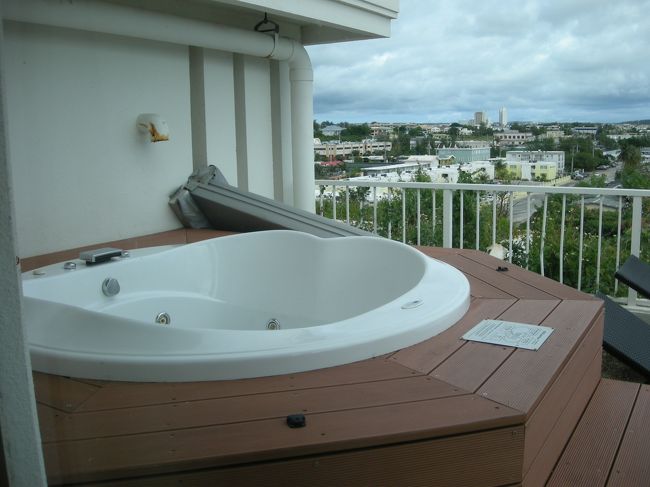 昼間のジャグジー