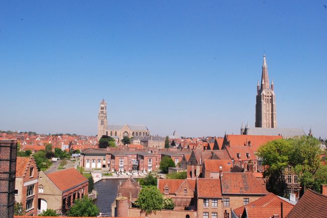 工場見学の過程で屋上に出ました。ラッキーにも街を一望することができました。