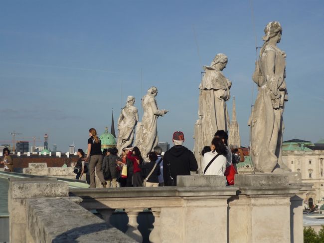 ｳｲｰﾝ　　自然史博物館の屋上よりｳｲｰﾝ市内を眺める