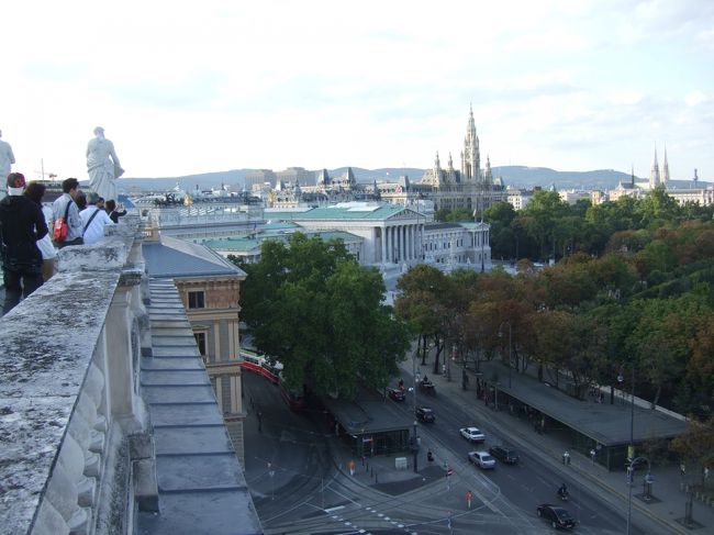 自然史博物館の屋上