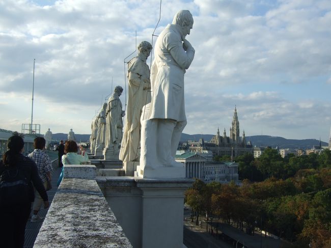 自然史博物館の屋上