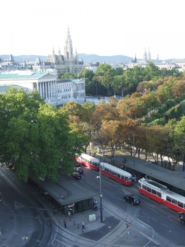 自然史博物館屋上からの風景