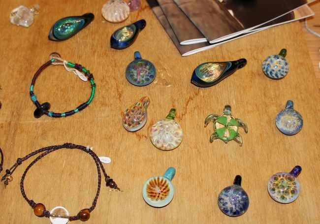 <br />①どの商品にも心惹かれた！<br /><br />　元々ガラス細工は好きだったが<br /><br />　これは素晴らしい