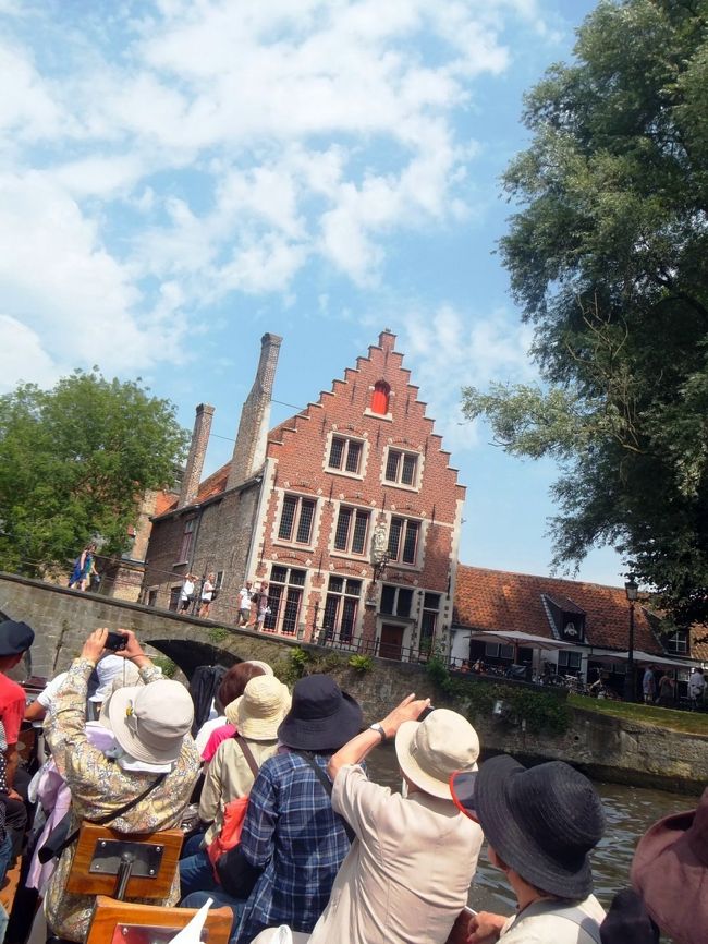 みんな、写真を撮るのに夢中です。