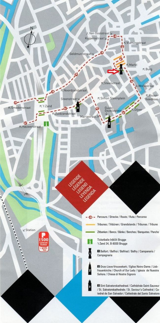 レディさんに、「京都の時代祭みたいな祭りだと思う」と言っていたのですが　実は大昔、時代祭が退屈だった私…<br />退屈だったらどうしよう～と心配していたのですが、スペクタクルのようで退屈しませんでした。<br />赤い→①が鐘楼だと思います。その上のオレンジの列が、イス席。とっても暑い炎天下での観覧です。