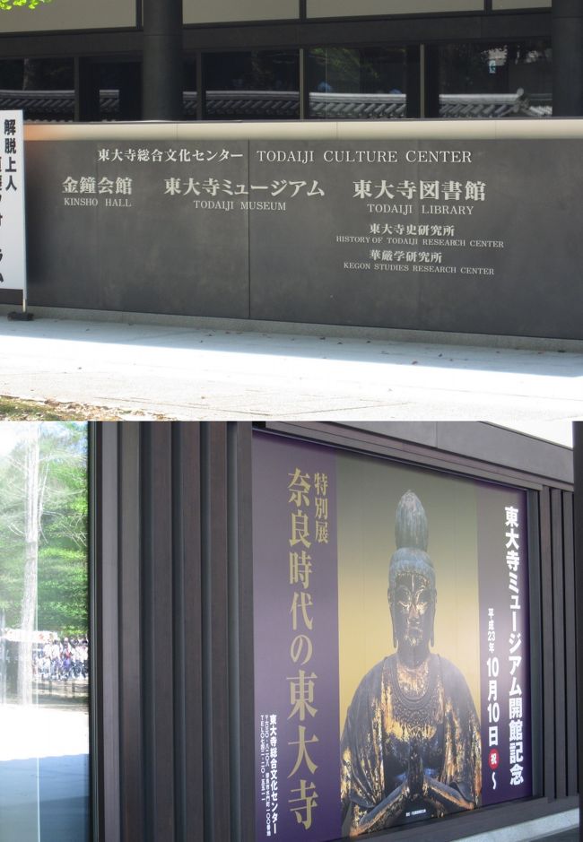 大仏殿を出て、東大寺ミュージアムで一休み。