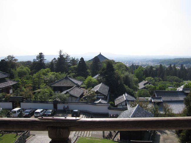 二月堂から大仏殿方向の眺め