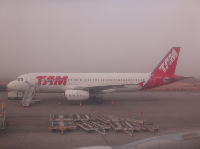 TAM航空の機体の写真。