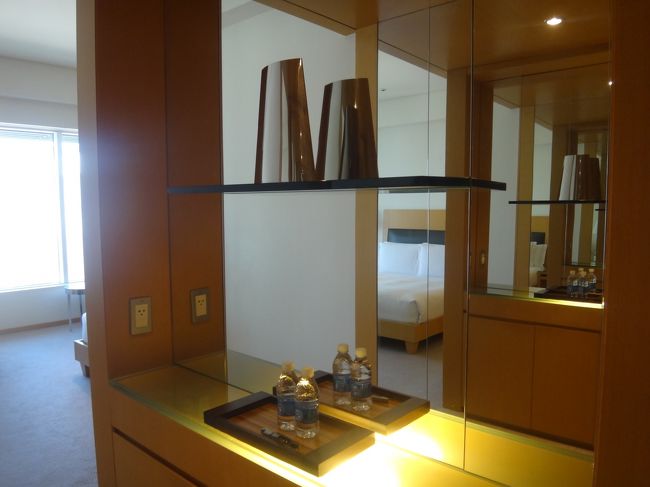 無料のミネラルウォーターが用意されています。