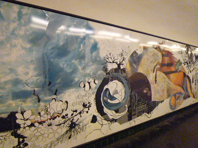 この辺は、確か動く歩道がありました。