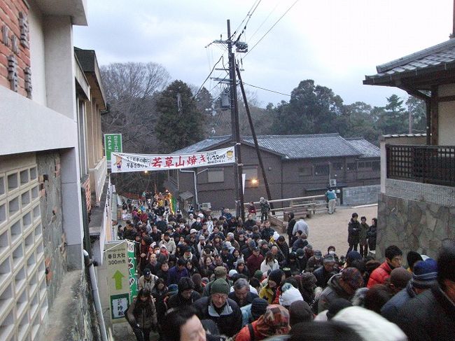 この後の階段は、結構な混雑。