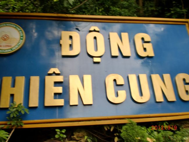 ハロン湾にあるいくつかの鍾乳洞のうちのひとつ。<br />１９９３？年に発見され世界遺産登録になっているそうです。<br />ガイドさんからの注意事項は<br /><br />入り口までは１００段の石段です。すべらないように！<br />入り口までは頭上が木いっぱいです。たまに毒蛇きます。注意してね。中は湿気で暑いよ！出口から下までまた木がいっぱい。今度は毛虫が落ちてくるよ!傘もってたらさしてね<br /><br />でした・・・毒蛇って・・・・・・・・<br /><br />怖くて怖くてずっと周囲を警戒してました。<br />鍾乳洞は・・・はっきりいって秋吉台のほうがすごいと思います。<br />出口からの毛虫は半端なかった・・・<br />次はここみなくてOKです。