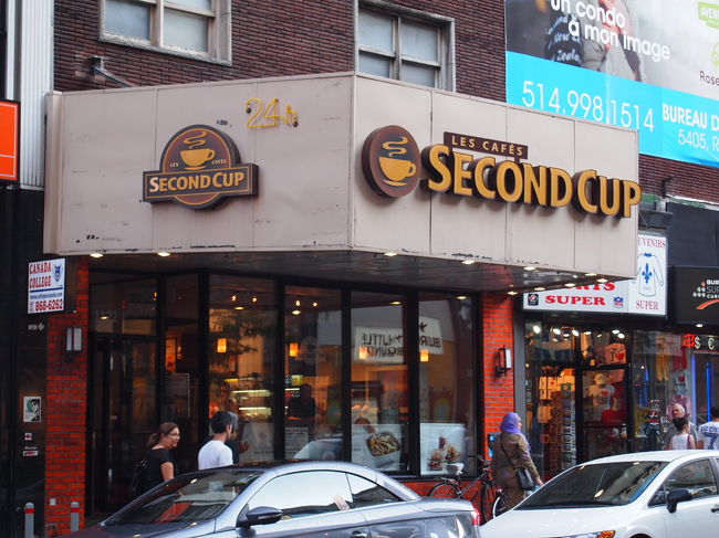 ここも懐かしの、SECOND CUP。<br />ここの大きなキャロットケーキが好きで、食べに来ていました。<br />日本にはまだスタバもあまり無い頃で、こんなカフェが日本にもできたらなあと思っていたものでした。
