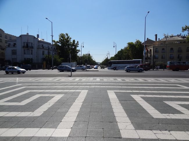 公園の広場まで来ました。