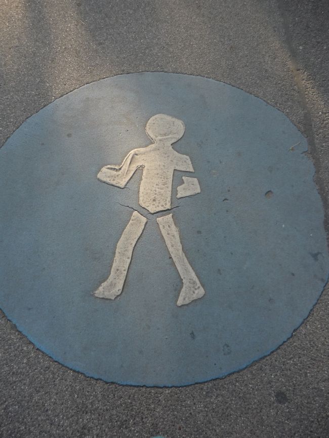 ｳｲｰﾝの街中の風景　歩道