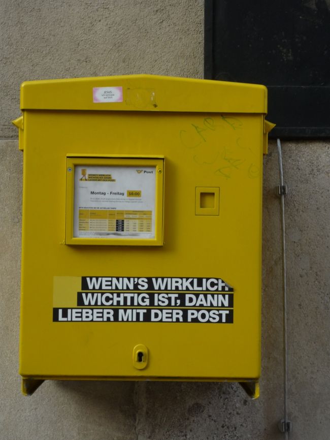 ｳｲｰﾝのﾎﾟｽﾄ　ﾎﾙﾝのﾏｰｸ　4日で日本へｴｱｰﾒｰﾙがとどきました