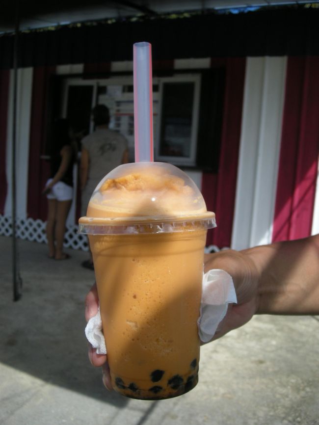 こっちは＜タイティー＞にタピオカ入り