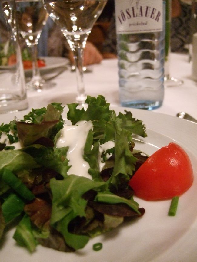 ｳｲｰﾝ　市庁舎　　ﾗｰﾄﾊｳｽｹﾗｰにて夕食