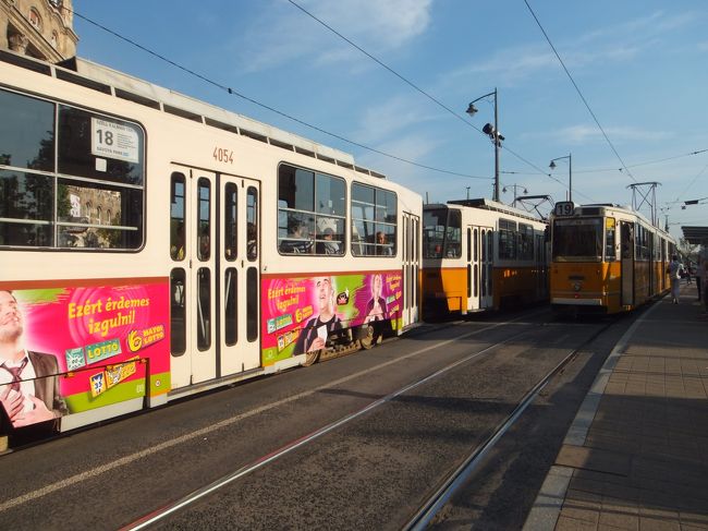 ホテルの前は何系統かの路面電車の駅があるので便利です。