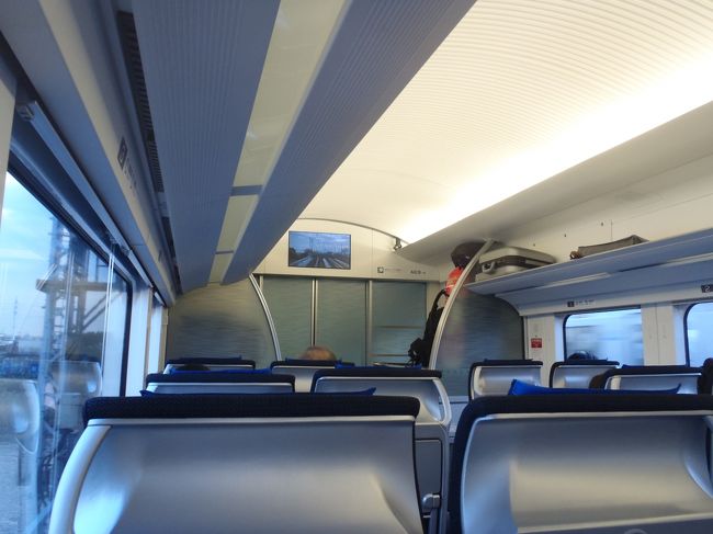 待ちに待ったドイツ旅行!!の始まり！<br /><br />新しくで来たスカイアクセスと接続してだいぶ早くなった。<br /><br />車内もきれい。