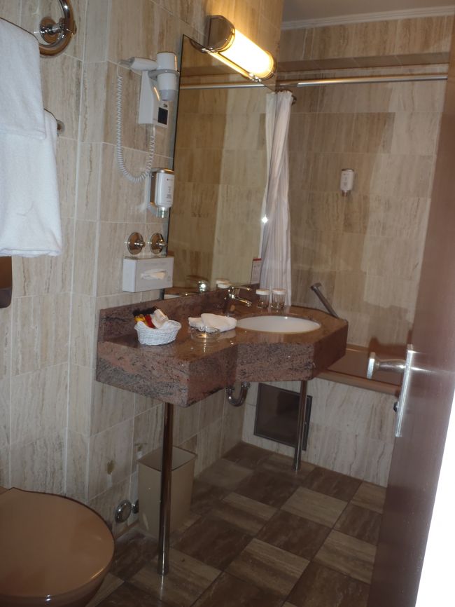 ホテルに着いたのは22：00過ぎ。<br /><br />バスタブもある！<br /><br /><br />RAMADA FRANKFURT MESSE
