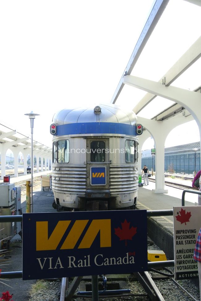 東海岸のハリファックスから、<br />３つの列車で辿り着いたバンクーバー。<br /><br />約110時間、距離でいうと約7,000kmの旅が終わりました。<br /><br />カナダの大自然と美味しいお食事を堪能できて、<br />全く飽きることなく素晴らしい旅を経験できました。