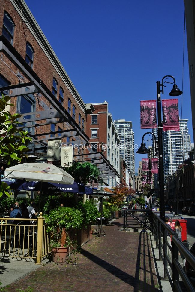 こちらはイエールタウン。<br /><br />元は倉庫街だった所です。<br />今はお洒落な飲食店などが並んでいます。