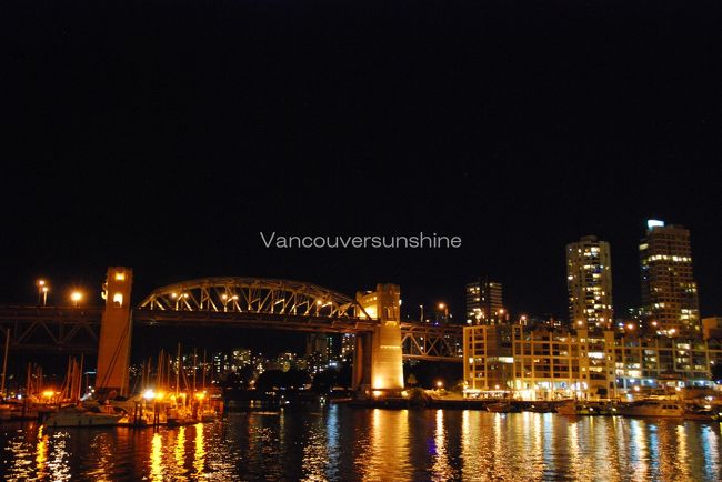 夜のバラードブリッジ。