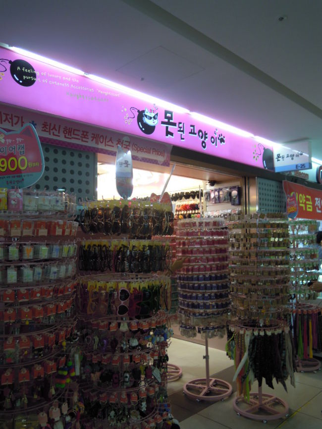 ここのアクセサリーも安くてかわいいです