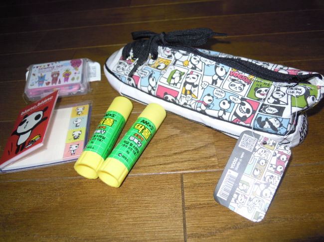 買ってきたものたち♪<br /><br />ARTBOXで<br />パンダ、可愛いな〜