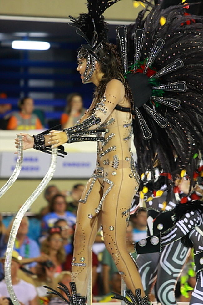 パレードにはテーマがつけられています。Portelaのテーマは　And the people singing in the streets, is like a prayer, a ritual(そして人々は路上で歌い上げる、祈りのように、儀式のように）テーマにそったシナリオ、歌、打楽器の演奏、踊り、衣装、フロートの素晴らしさ、全体の調和、などが審査対象です。