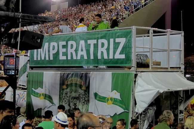 11時をまわり、3番目の「Imperatriz」が登場です。昨年は8位、今年は10位でした。