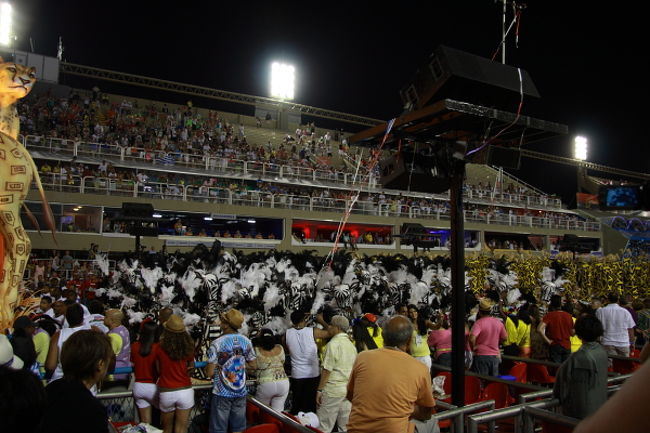 歩く人々の動物の衣装もとてもデザインが素晴らしく、ここまでくると、最初の Renascerとかは、単なる奇抜な衣装でしたが、レベルの違いを実感します。しまうま、きりん・・とよくわかります。