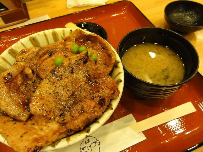 はげ天の豚丼です。美味しいです。<br /><br />なお、三郷のららぽーとフードコートにテナント入りしているのでお近くの人は食べてみては。<br /><br />