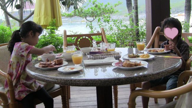 朝食はセイルフィッシュカフェの方がいいねと、家族全員で一致。<br />この日も朝からセイルフィッシュカフェです。<br />