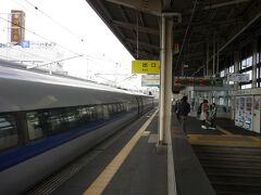 さて、そんなんですぐに姫路駅に到着。

２駅３０分の新幹線の旅でした。