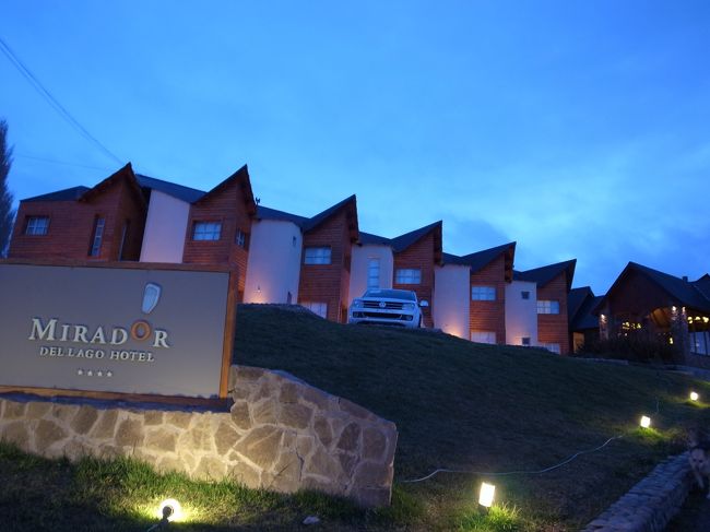 ホテルはコテージタイプです。