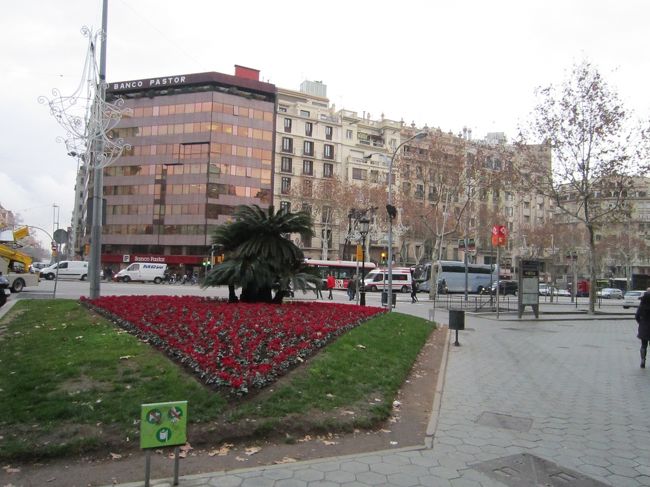 バスの乗換の近辺。