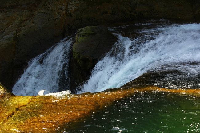 このあたりで転落事故があったらしくしきりに放送がうるさい。