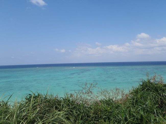 ３日目帰る日　やっと晴れましたっ。台風１５号と１７号の間の旅行で台風回避はできましたが、欲をいえば１日遅らせれば　シュノーケルできたのになー。って感じ。