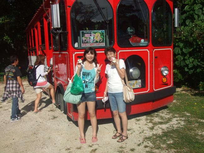 このバスで移動しました。