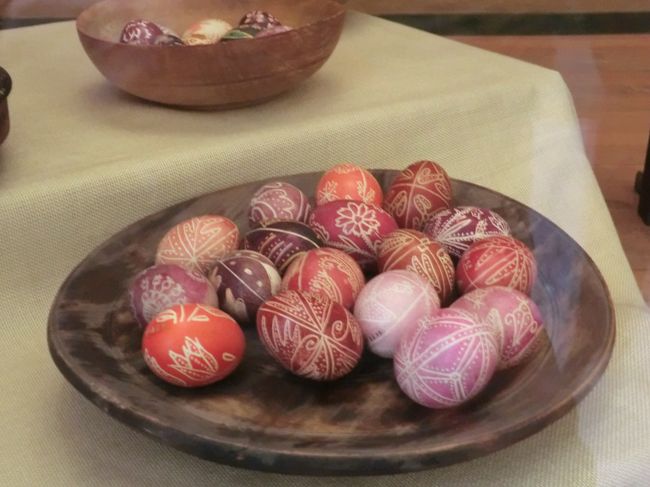 イースター卵？大よそ、1時間少々の見学時間でした。