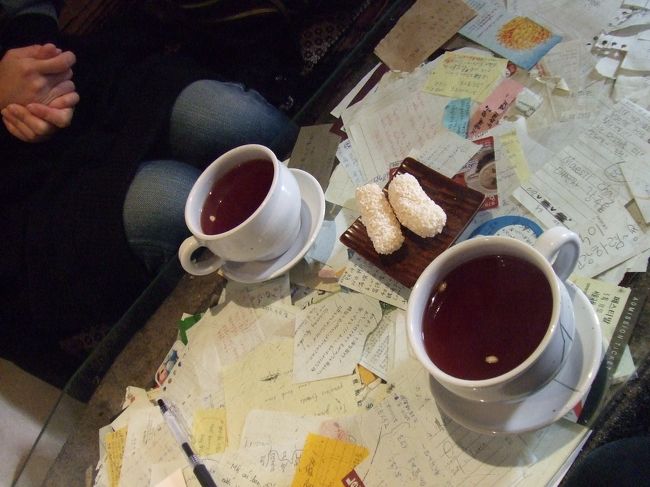 五味子茶を注文☆<br /><br />かなり大きいカップできました。<br />独特のお味…でもクセになる感じ。<br />ただ多くて完飲できませんでした(^_^;)